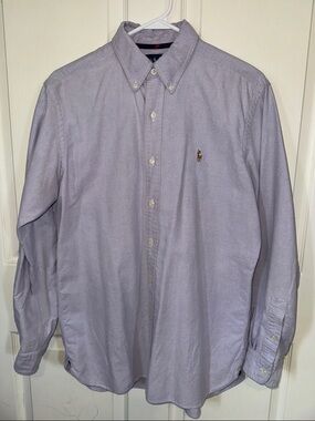 Polo by Ralph Lauren Light Lavender Button-Down Oxford Shirt